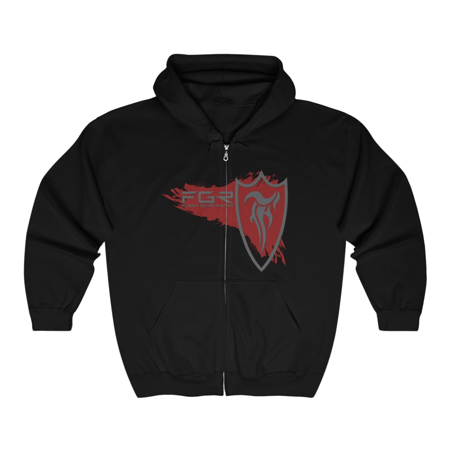 STOMPED Full Zip Hooded Sweatshirt