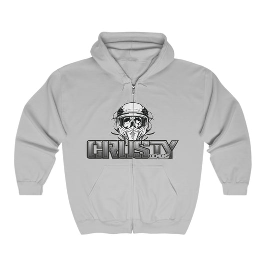crusty Full Zip Hooded Sweatshirt