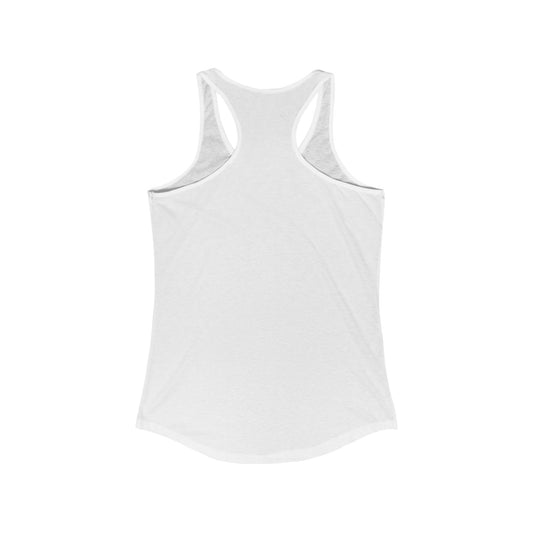 Sporty Chic Women's Racerback Tank, Stylish Workout Top, Fitness Apparel, Summer Activewear, Casual Layering Piece, Gifts for Athletes