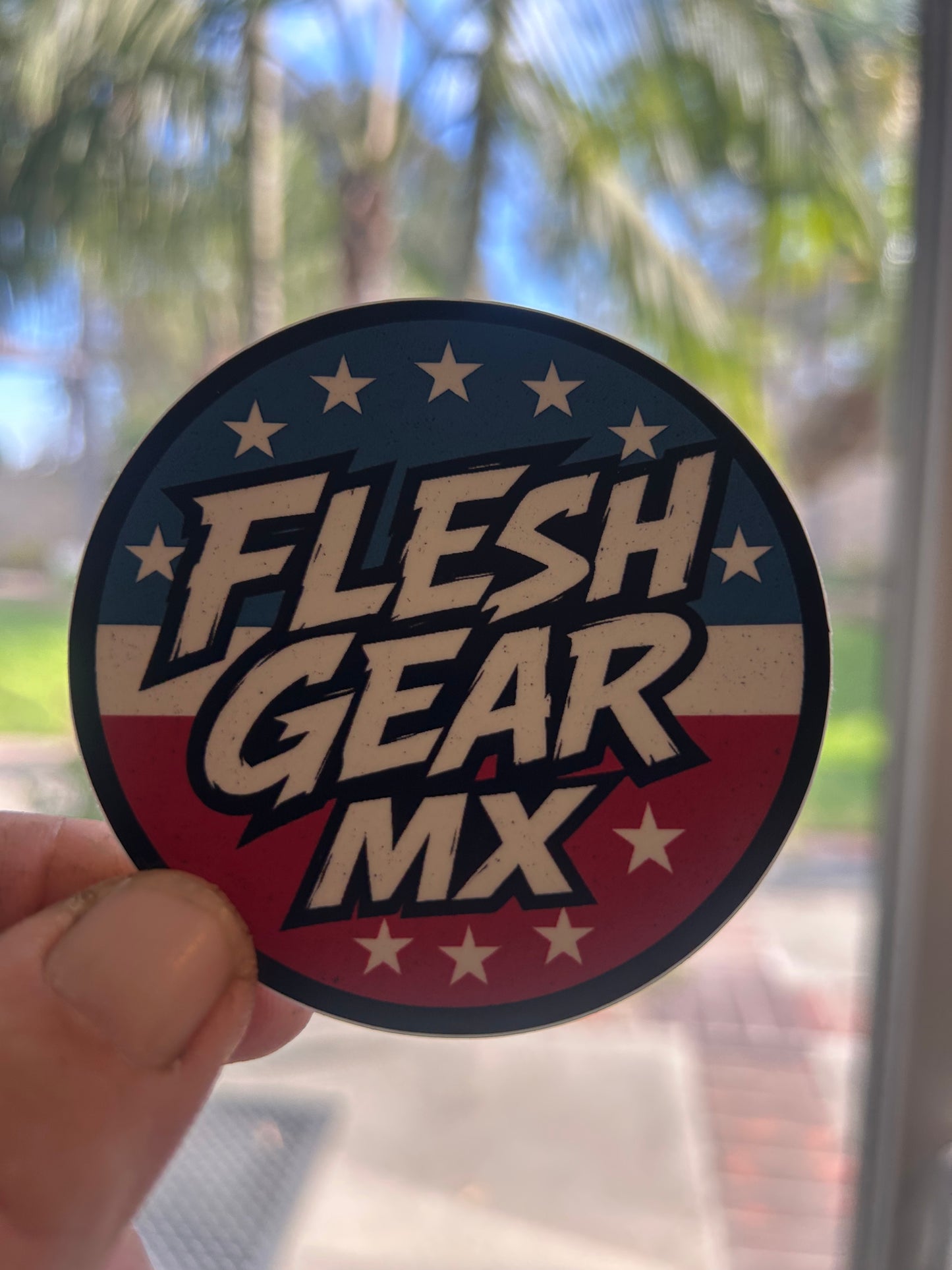 FLESH GEAR MX STICKER