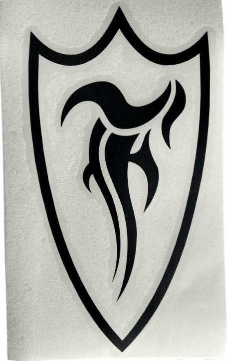 Fleshgear Shield Die Cut Sticker