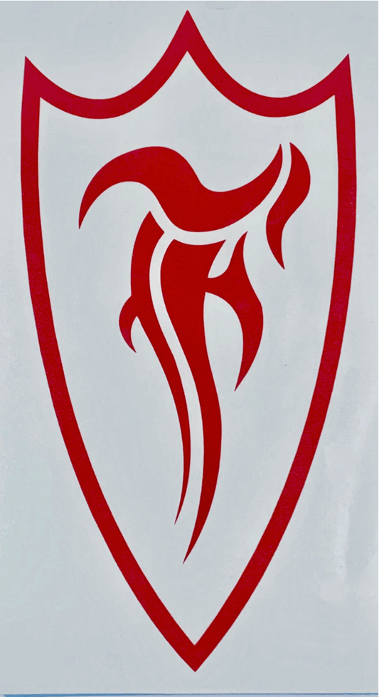 Fleshgear Shield Die Cut Sticker