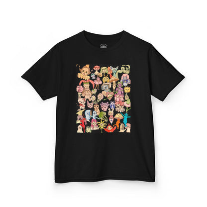 Kids Graphic Tee with Fun Characters,