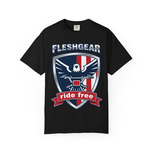 Ride Free Eagle Shield T-Shirt