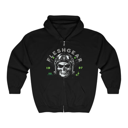 LET'S RIDE Full Zip Hooded Sweatshirt
