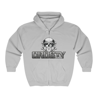 crusty Full Zip Hooded Sweatshirt