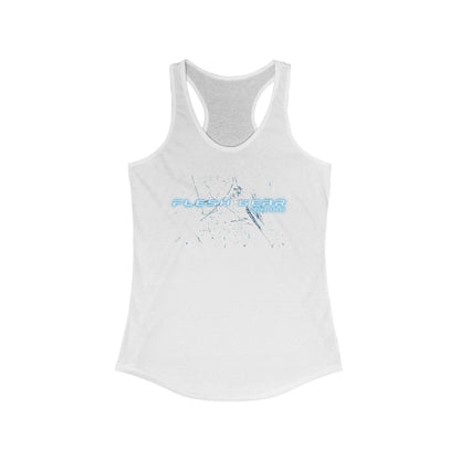 Sporty Chic Women's Racerback Tank, Stylish Workout Top, Fitness Apparel, Summer Activewear, Casual Layering Piece, Gifts for Athletes