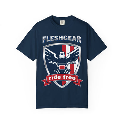 Ride Free Eagle Shield T-Shirt