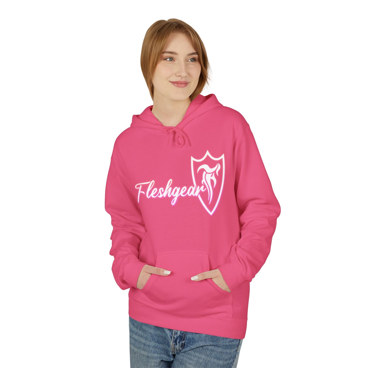 Pink Shield Hoodie