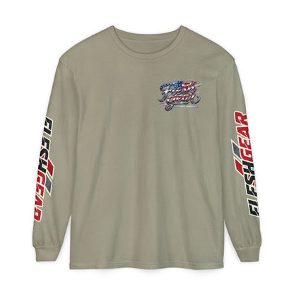 Racing Flag Long Sleeve Tee — Fleshgear American Racing Graphic