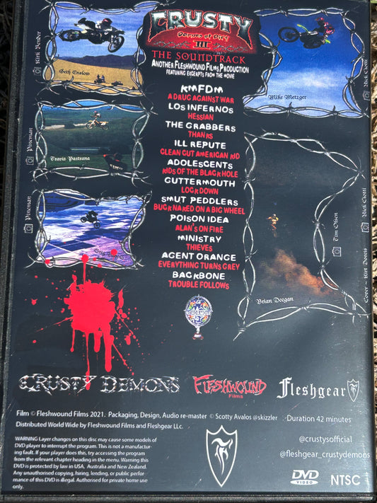 SETH ENSLOW HAND SIGNED/CRUSTY DEMONS OF DIRT 3 REMASTERED { Signed }(Copy)