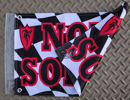 FGR RACING NOT SORRY FLAG - RED