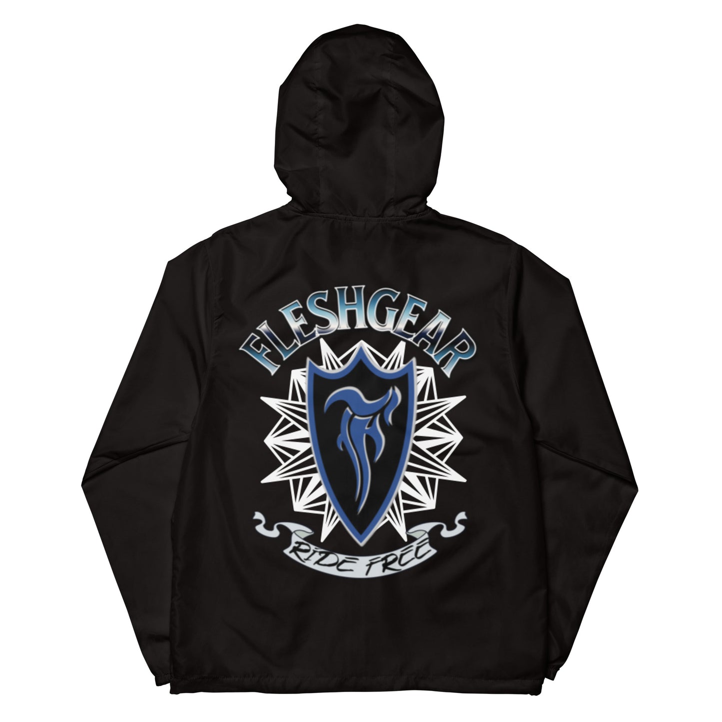 FREE RIDE  lightweight zip up windbreaker