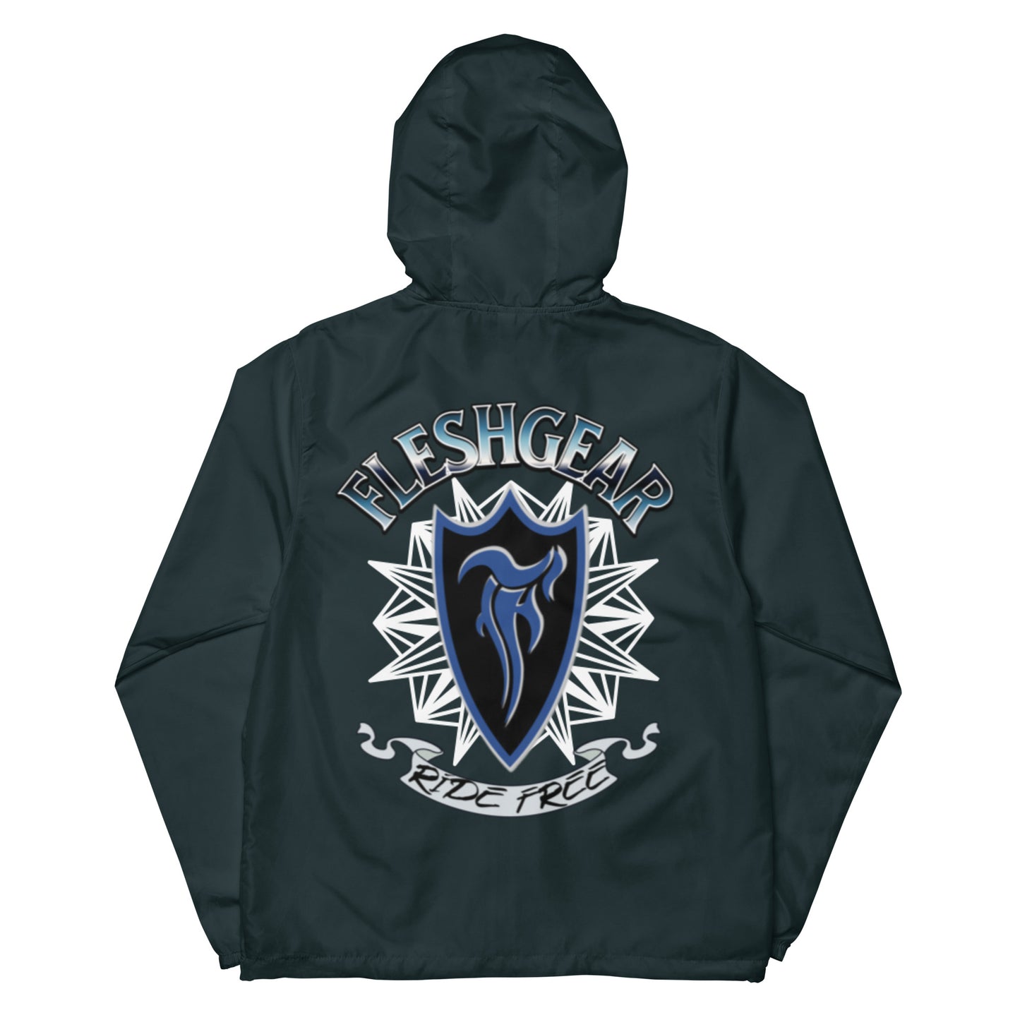 FREE RIDE  lightweight zip up windbreaker